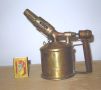 Малка поялна лампа, снимка 1 - Антикварни и старинни предмети - 45759696