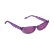 Дамски слънчеви очила люляк прозрачна пеперуда рамка, снимка 1 - Слънчеви и диоптрични очила - 45975581