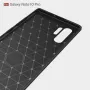 Samsung Galaxy Note 10 Pro / Note10+ Удароустойчив Carbon Fiber Калъф и Протектор, снимка 2