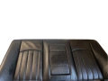 Задна седалка пейка от черна кожа RHD за Mercedes CLS W219 (2009) A2199200116, снимка 1