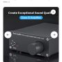 Fosi Audio V1.0B усилвател на мощност 2 канала стерео аудио Mini Hi-Fi клас D Интегриран усилвател, снимка 3