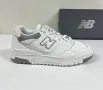 New Balance 550 White Grey Grey, снимка 1