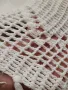 ръчно плетена покривка за голяма спалня , бяла, снимка 9