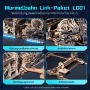 ROKR Link основа за Marble Night City LGA01 и Marble Spaceport LGC01 Marble Run Link Pack Marble НОВ, снимка 2