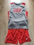 Спортен комплект Nike къси шорти и потник за 5-6г, снимка 1