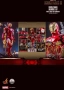 HOT TOYS DELUX Iron Man 2 QS021 Iron Man and Suit-Up Gantry 1/4 Scale Collectible Figure Set, снимка 1