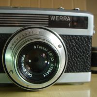 Werra 1 с обектив Carl Zeiss Jena – Tessar 2.8 50 mm, снимка 5 - Фотоапарати - 45373260