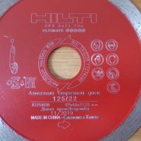Диамантен диск за плочки 125 мм 2 бр HILTI Хилти, снимка 2 - Други инструменти - 45384352