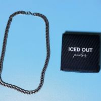 Гердан Cuban Link - Iced Out, снимка 1 - Колиета, медальони, синджири - 45545235
