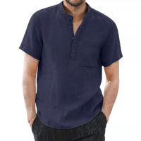 Мъжки ленени ризи , снимка 4 - Ризи - 45503997