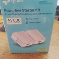 Powerline kit AV600, снимка 1 - Мрежови адаптери - 45542238