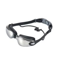 Очила за плуване за възрастни, ASKSA, с тапи за уши, UV защита и против замъгляване, гъвкав нос , снимка 2 - Водни спортове - 45372461