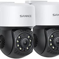 Нова SANNCE 1080P PTZ Камера-2MP, Водоустойчива, Нощно Виждане 30м, снимка 1 - Други - 45219131