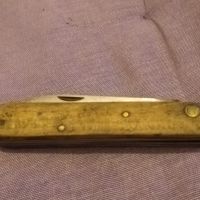 Ножче старо от соца без луфт 96х76мм острие, снимка 9 - Ножове - 45735325