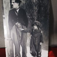 Charlie Chaplin The Kid-метална табела(плакет), снимка 4 - Декорация за дома - 45759252