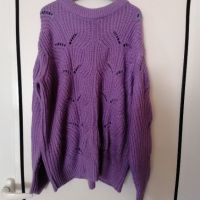 Modstrom лилав пуловер , снимка 1 - Блузи с дълъг ръкав и пуловери - 45221965
