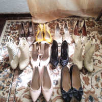 Дамски обувки на висок ток , снимка 1 - Дамски обувки на ток - 44938599