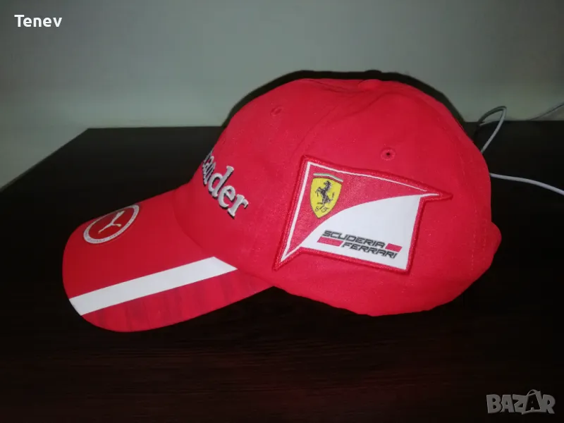 Scuderia Ferrari Puma Formula 1 F1 оригинална шапка с козирка Ферари Формула 1 червена , снимка 1