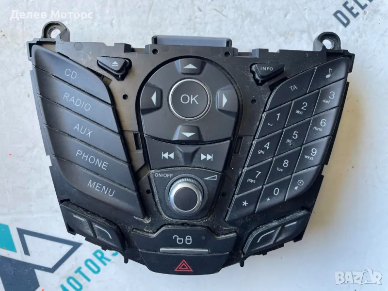 C1BT18K811PA управление за радио , панел от Ford Fiesta 1. 5 TDCI, 75 ph, 5sp, engine XUJB1D, GG, снимка 1