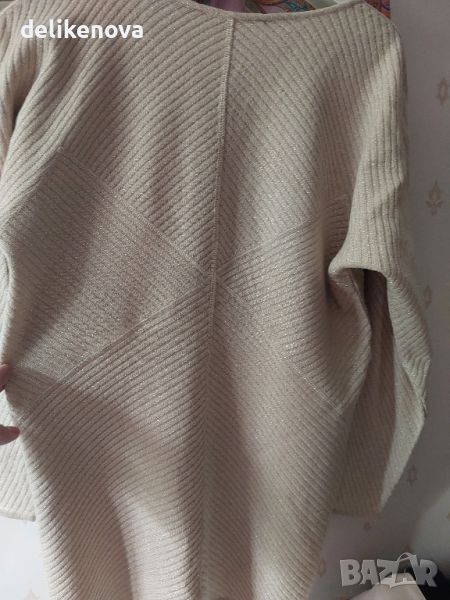 ESCADA Original. Size M-L Вълна Златиста нишка, снимка 1