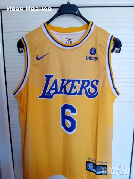 Чисто нов оригинален потник на Los Angelis Lakers - LeBron James , снимка 1
