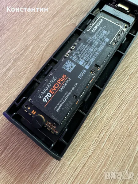 Samsung 970 EVO Plus 250GB M.2 PCIe NVMe, снимка 1