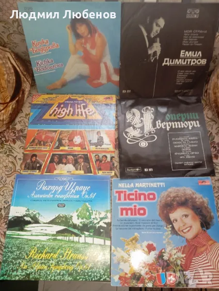 Грамофонни плочи рок,диско бг.естрада, снимка 1
