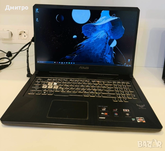 Лаптоп asus tuf gaming FX705DT, снимка 1
