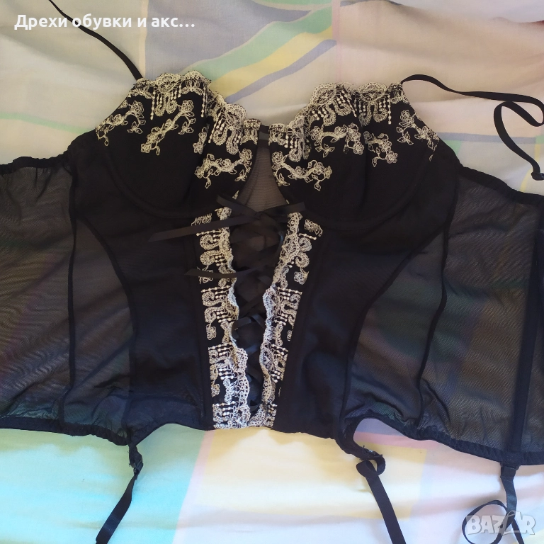 Корсет бельо еротично бельо 80В, снимка 1