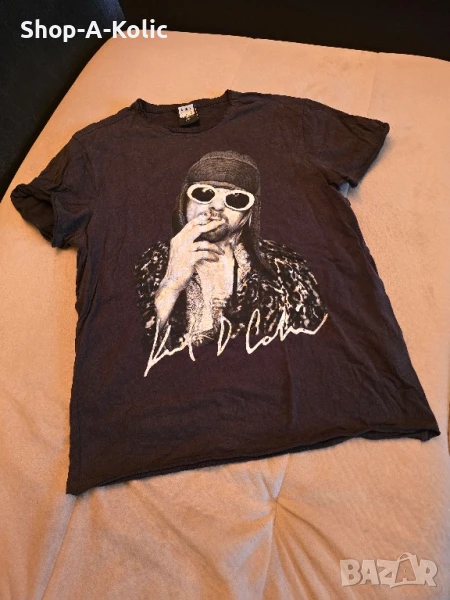 Original Kurt Cobain Nirvana Amplified Make Some Noise Tee, снимка 1
