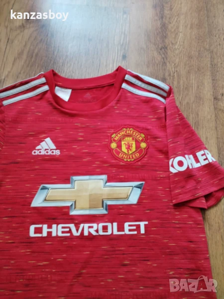 adidas manchester united - юношеска футболна тениска 13-14год.164см., снимка 1