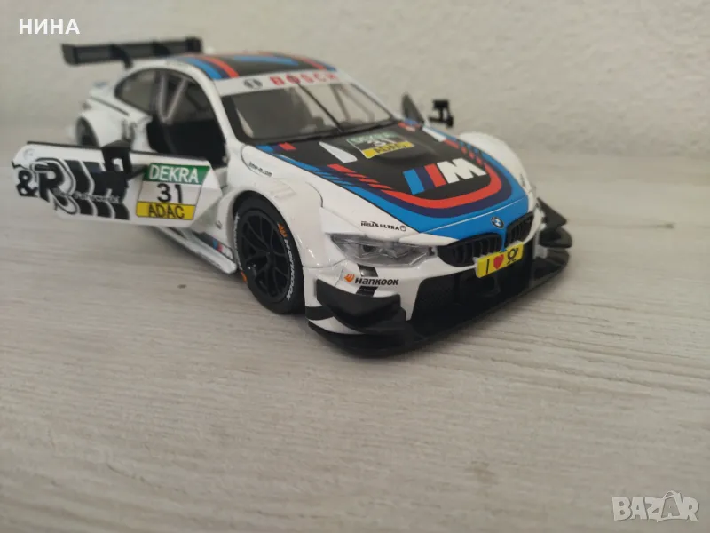 Метална количка BMW M4 DTM !!!, снимка 1