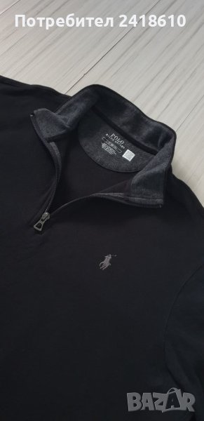 POLO Ralph Lauren Half Zip Mens Size L ОРИГИНАЛ! Мъжка Блуза/ Пуловер!, снимка 1