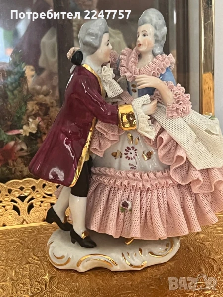 Фигура порцелан Dresden, снимка 1