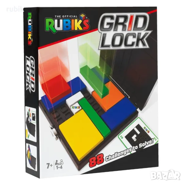 Логическа настолна игра Rubik's Gridlock, снимка 1