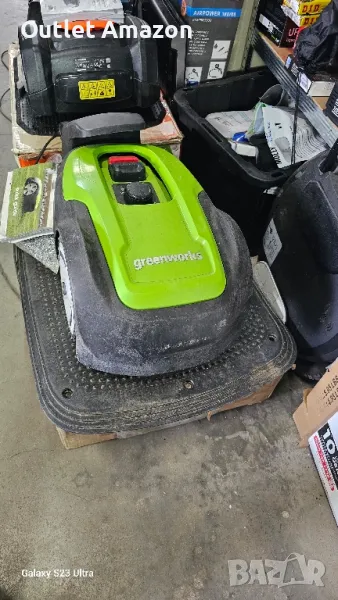 Роботизирана косачка за трева Greenworks Optimow S , снимка 1