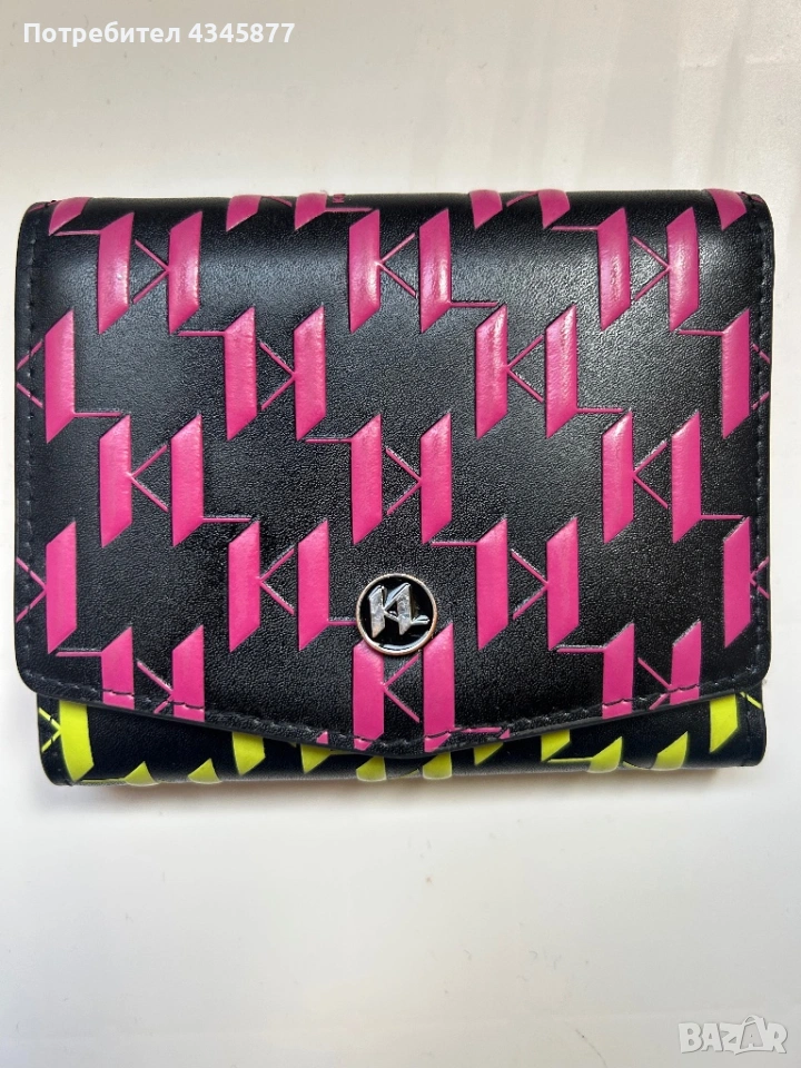 Дамски портфейл Karl Lagerfeld, снимка 1