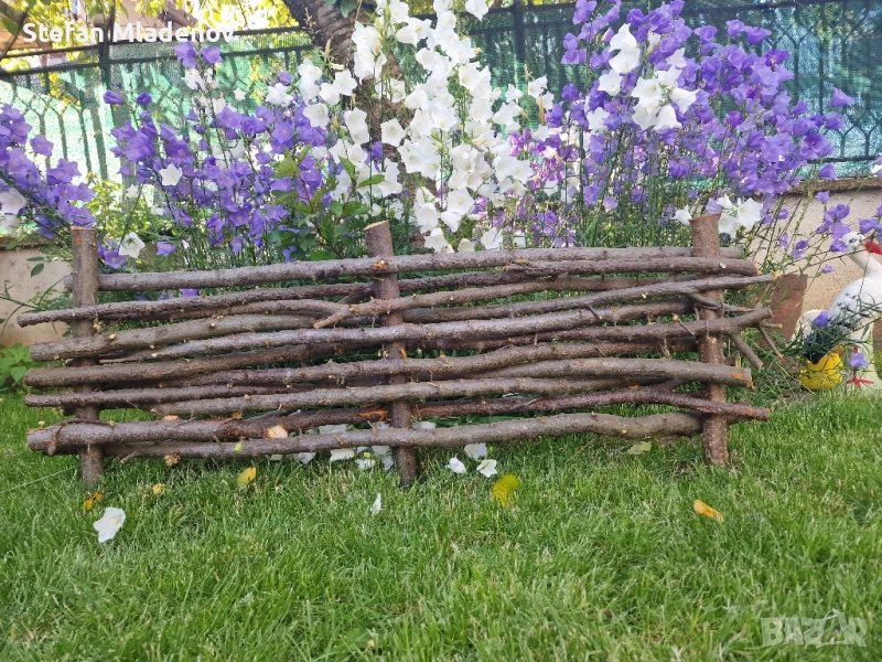 Декоративна ограда тип плет и пана, снимка 1