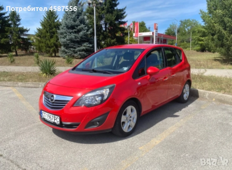 Opel Meriva Gaz/Benzin 1.4 Turbo, 2012g, 120 k.s, снимка 1
