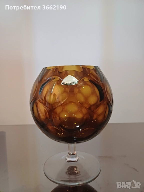 Кристална чаша за декорация, снимка 1