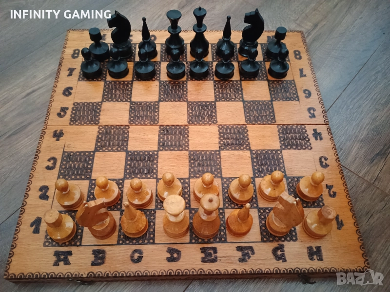 ПИРОГРАФИРАН ШАХ ОТ 80-те., снимка 1