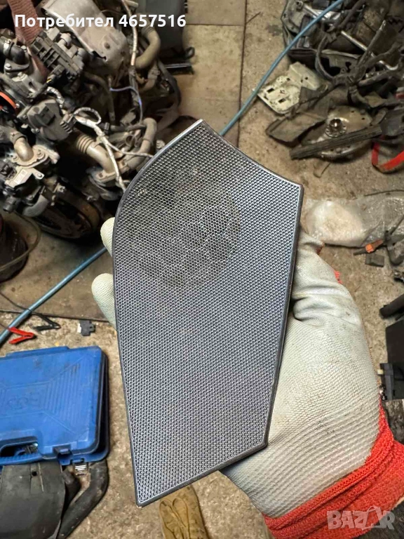 Решекта на задна лява врата на пищялка над говорителя Ауди А6 само за 20лв. 4f0035793, снимка 1