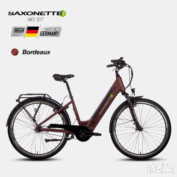 Saxonette Premium plus 2.0 немски-електрически велосипед, снимка 1