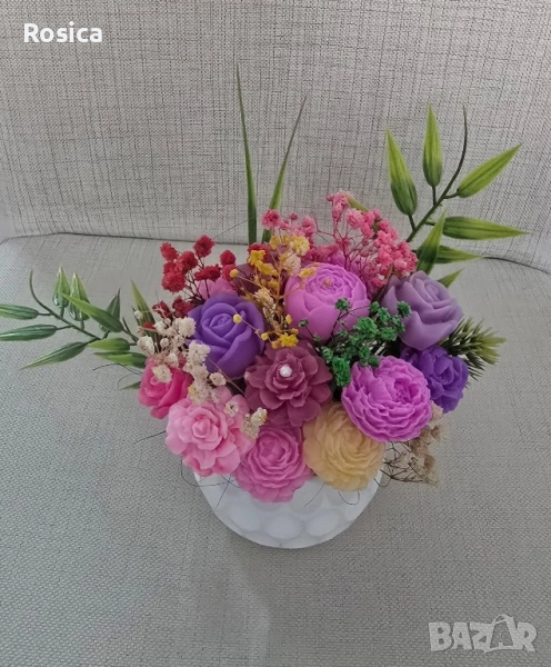 Сапунени цветя, снимка 1