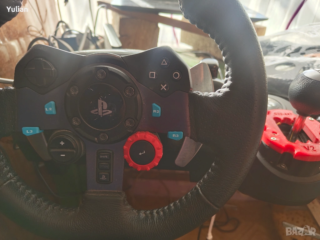 Logitech G29 + shifter + F1 wheel, снимка 1