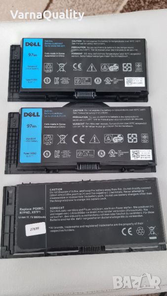 Батерии за рециклиране за Dell Precision M4600 M4700 M4800 M6600 M6700 M6800, снимка 1