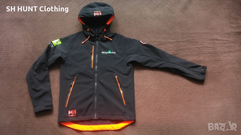 HELLY HANSEN 74140 Chelsea Evolution Hood Softshell Work Jacket размер S работно яке W4-565, снимка 1