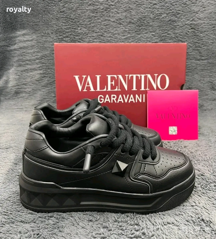 Valentino Garavani Черни Маратонки 36-44 Номер , снимка 1