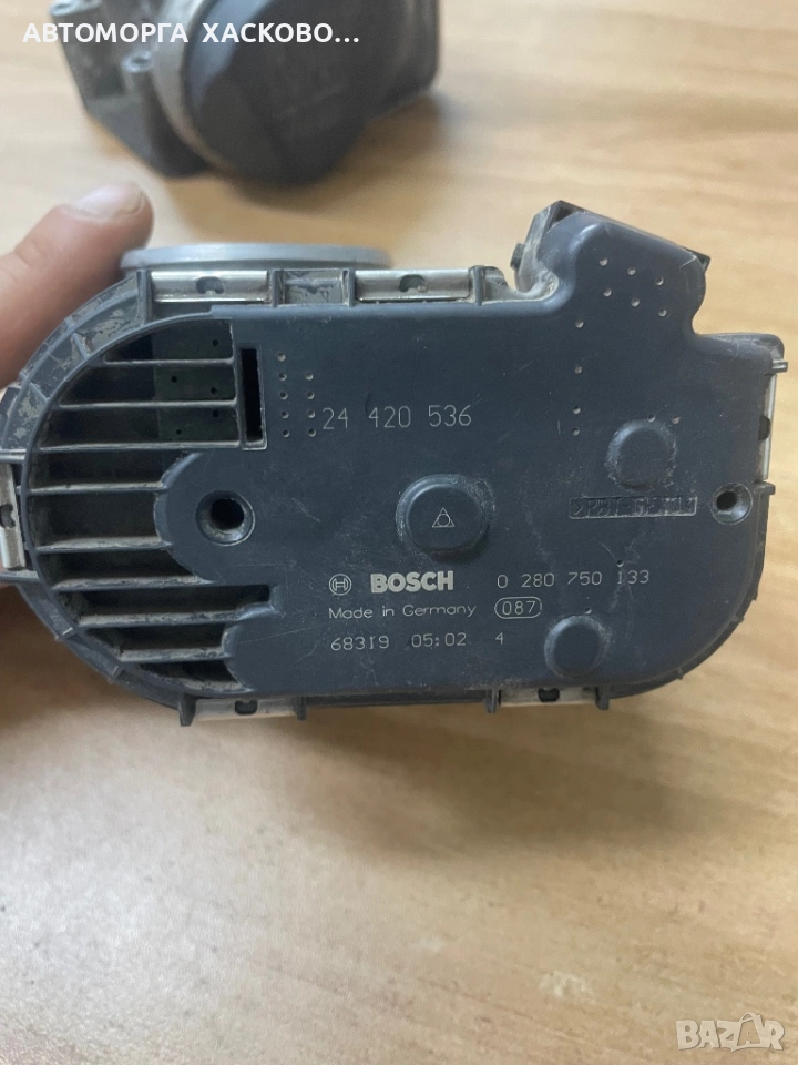 дроселова клапа OPEL CORSA  24 420 536 0280750133 24420536, снимка 1