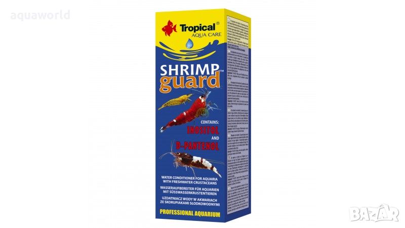 "Безплатна доставка " Подобрител за чешмяна вода Tropical Shrimp Guard 30ml, снимка 1